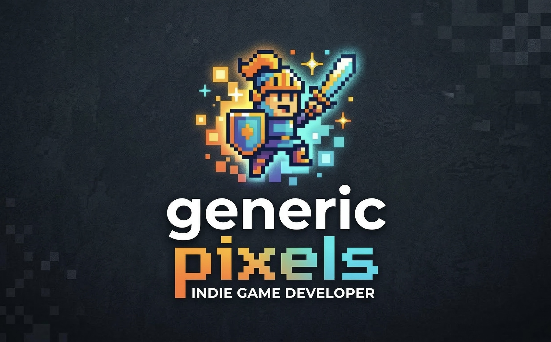 Generic Pixels Logo Knight